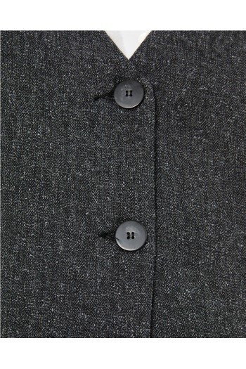 chaleco escote pico espiga systemaction