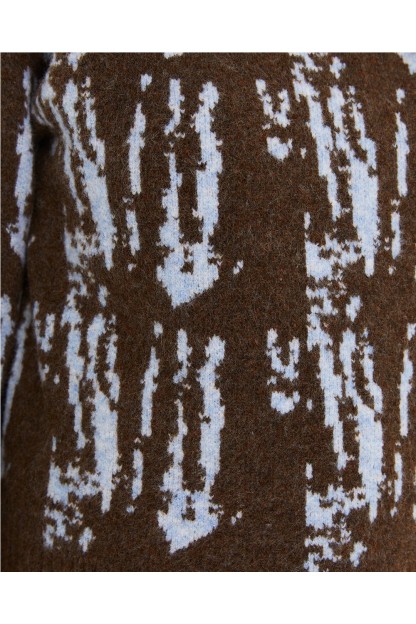 jersey jacquard mujer escote redondo systemaction