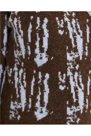 jersey jacquard mujer escote redondo systemaction