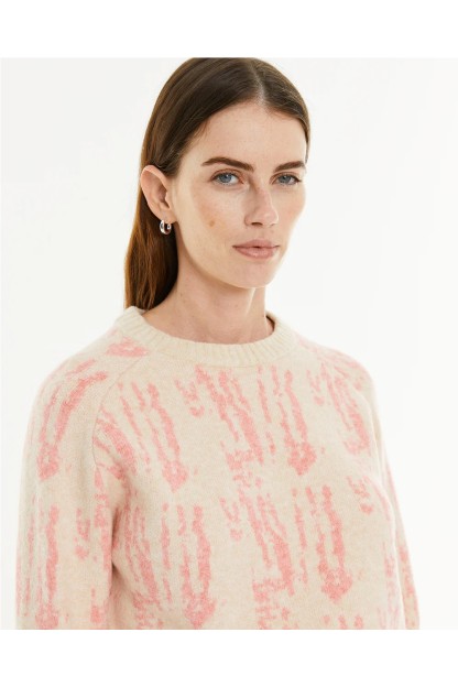 jersey jacquard mujer escote redondo systemaction