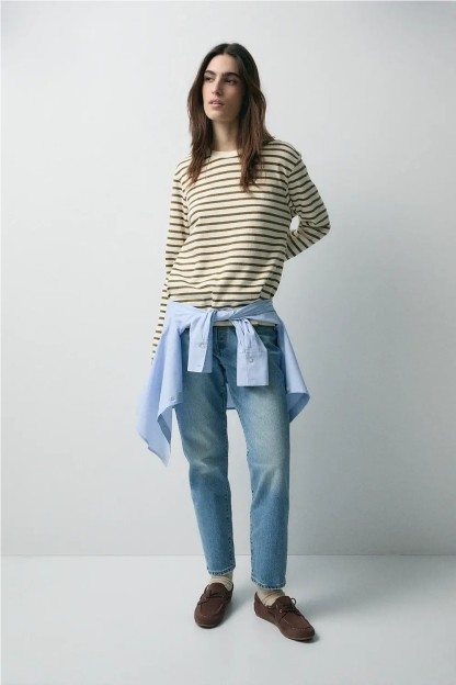 sudadera felpa stripes ese o ese sudadera rayas