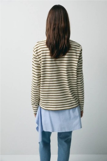 sudadera felpa stripes ese o ese sudadera rayas