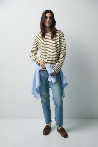 sudadera felpa stripes ese o ese sudadera rayas