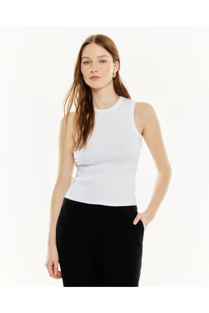 top blanco canale pegado systemaction