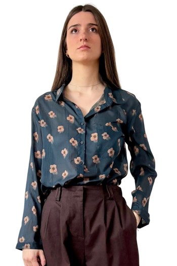 blusa mati azul hitz