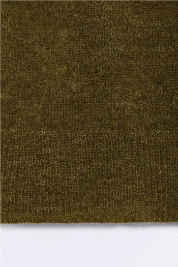 set chaqueta cardigan ese o ese de lana de alpaca mujer con pañuelo tr