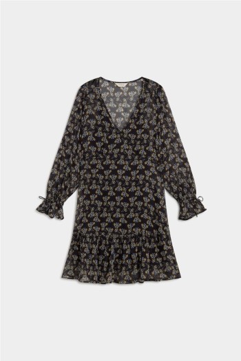 vestido brielle mujer ese o ese con estampado floral margarita