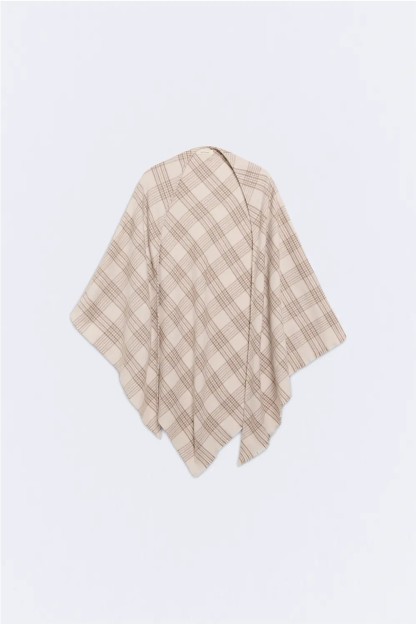 toquilla soft ese o ese mujer en colo avena de cuadros