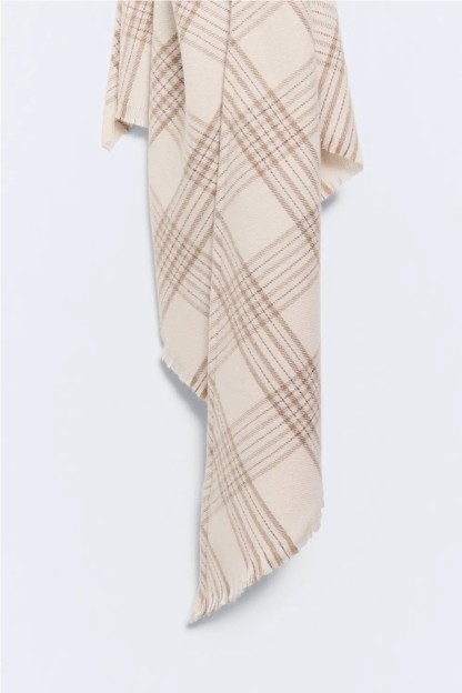 toquilla soft ese o ese mujer en colo avena de cuadros