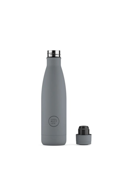 botella acero inoxidable cool bottles gris