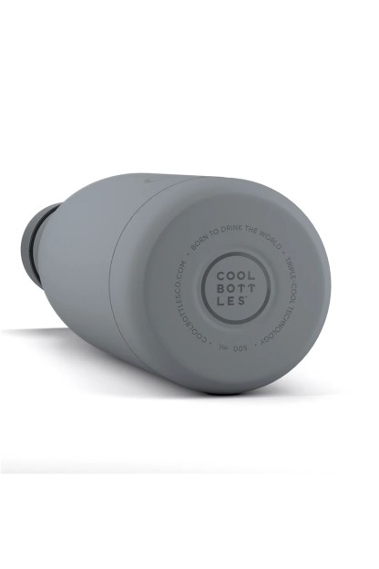 botella acero inoxidable cool bottles gris