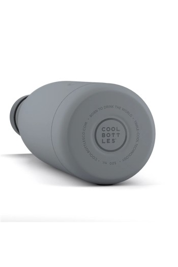 botella acero inoxidable cool bottles gris